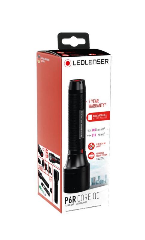 LedLenser punjiva ručna lampa P6R Core QC 502517