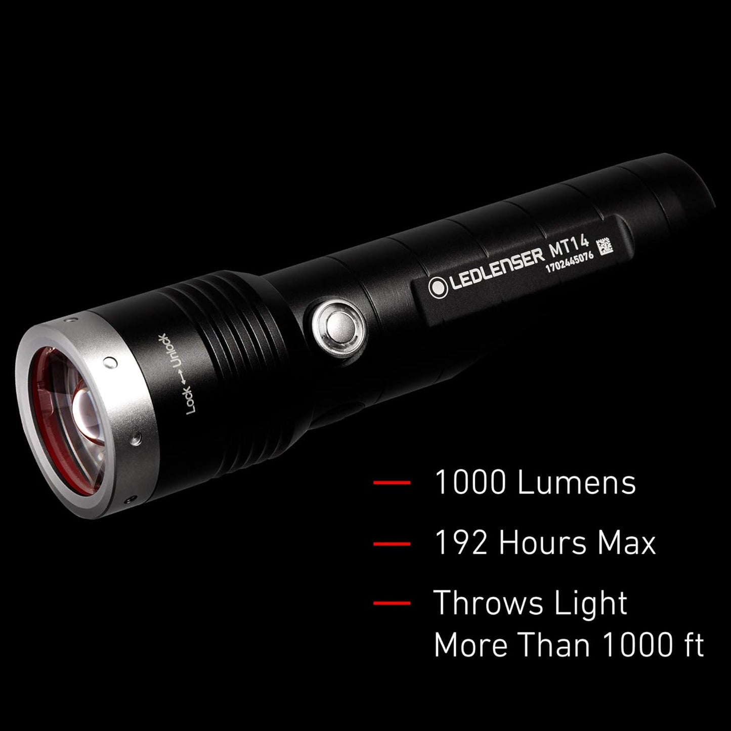 LedLenser punjiva ručna lampa MT14 500844